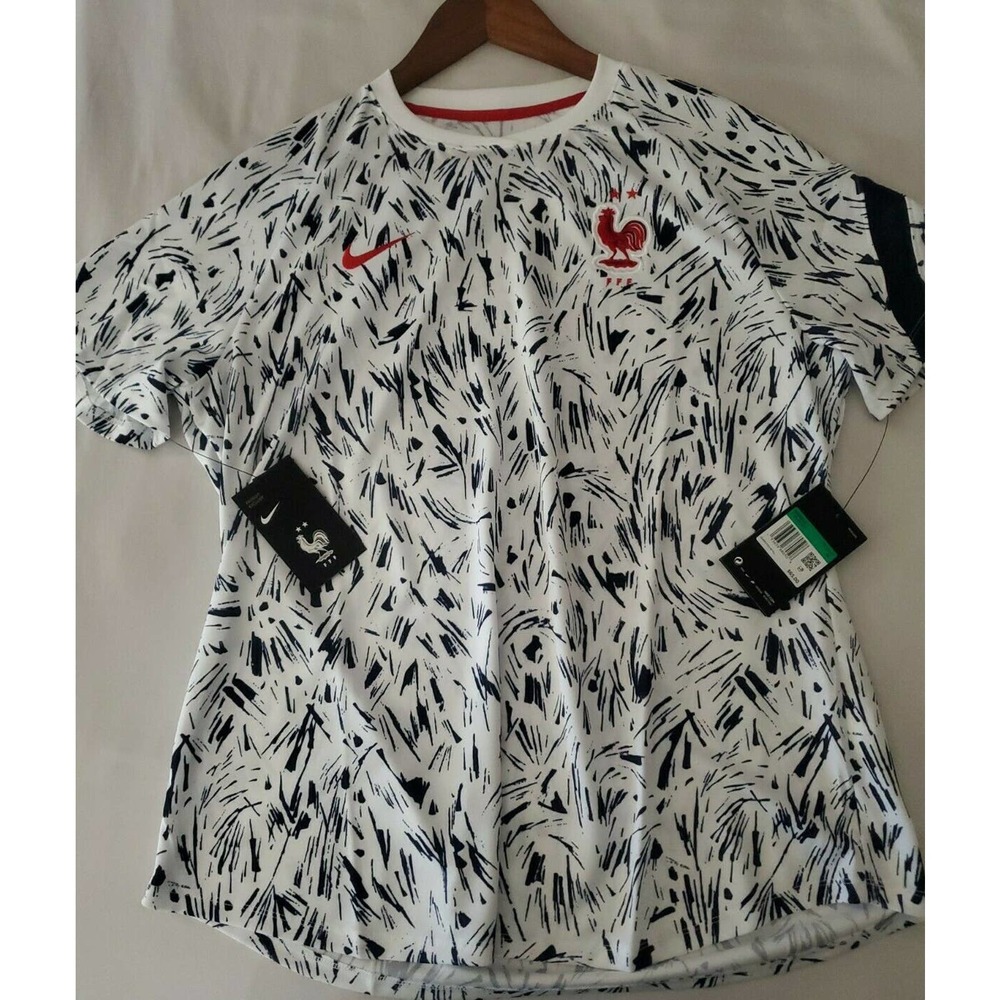 Nike Women’s FFF SS France Soccer Jersey Size XL - Picture 4 of 12